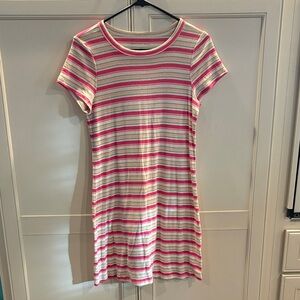 American Eagle Multicolor Striped Tee